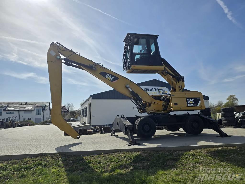 CAT 318D Βιομηχανικά μηχανήματα διαχείρισης αποβλήτων