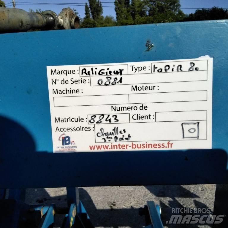 Religieux TAPIR 80 Άλλες μηχανές οργώματος και εξαρτήματα