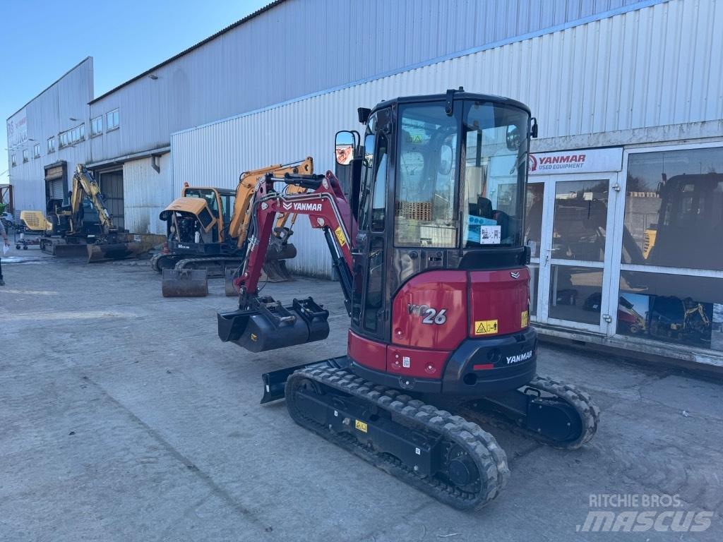 Yanmar VIO26 (11497) Εκσκαφάκι (διαβολάκι) < 7t