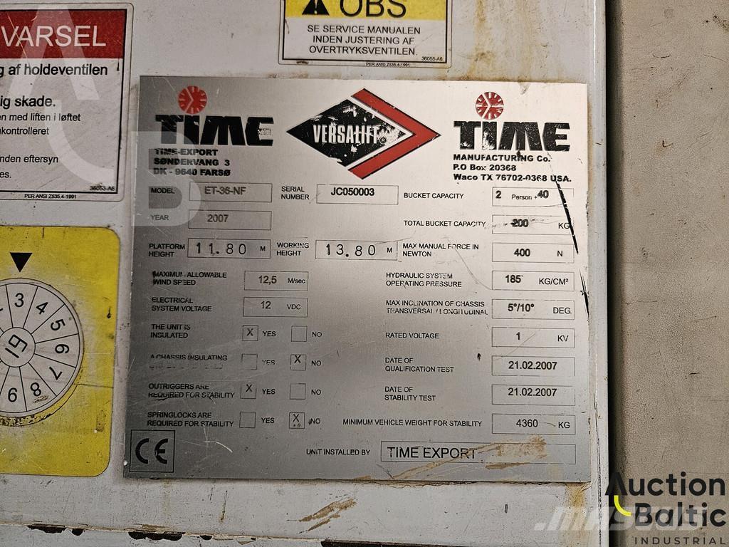 Iveco Daily Εναέριες πλατφόρμες τοποθετημένες σε φορτηγό