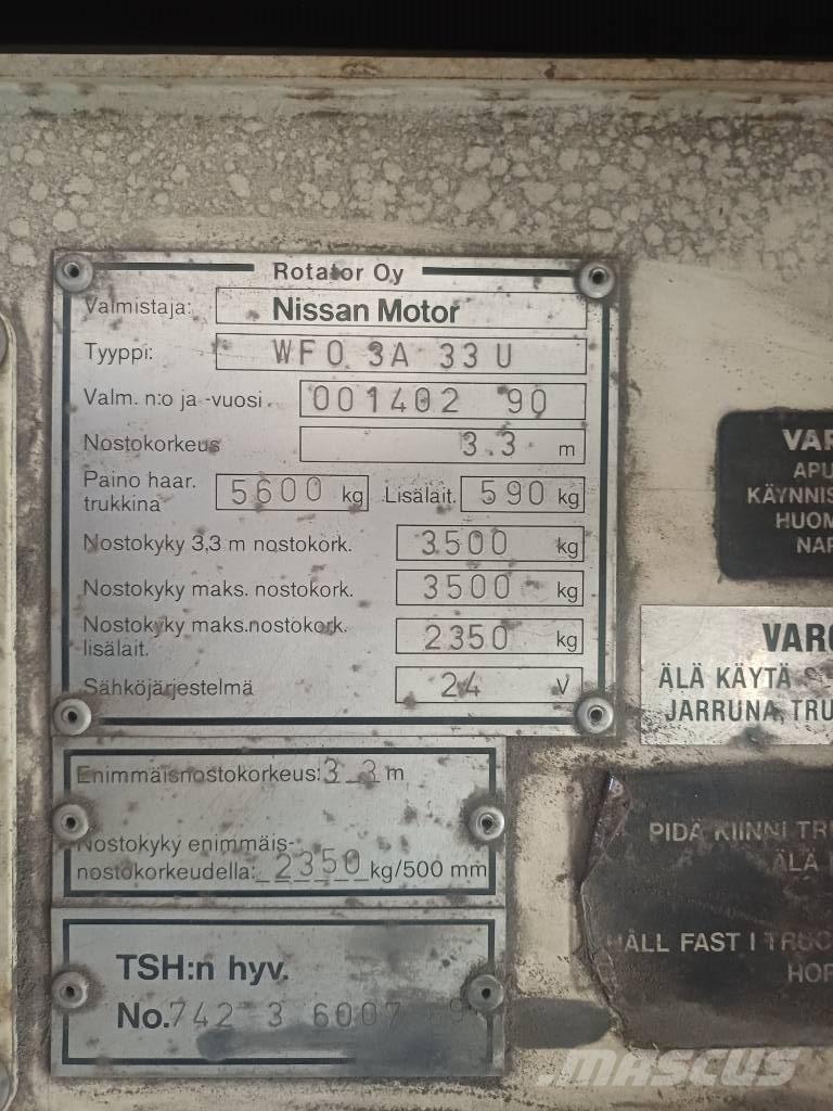 Nissan 33 U Πετρελαιοκίνητα Κλαρκ