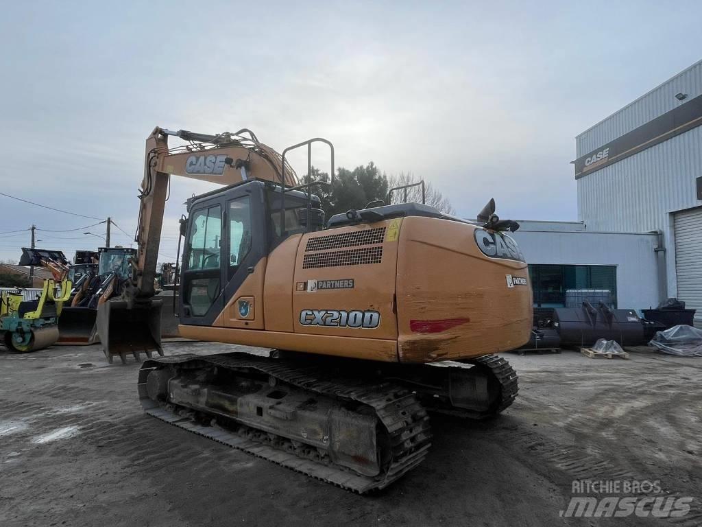 CASE CX 210 D Εκσκαφείς με ερπύστριες