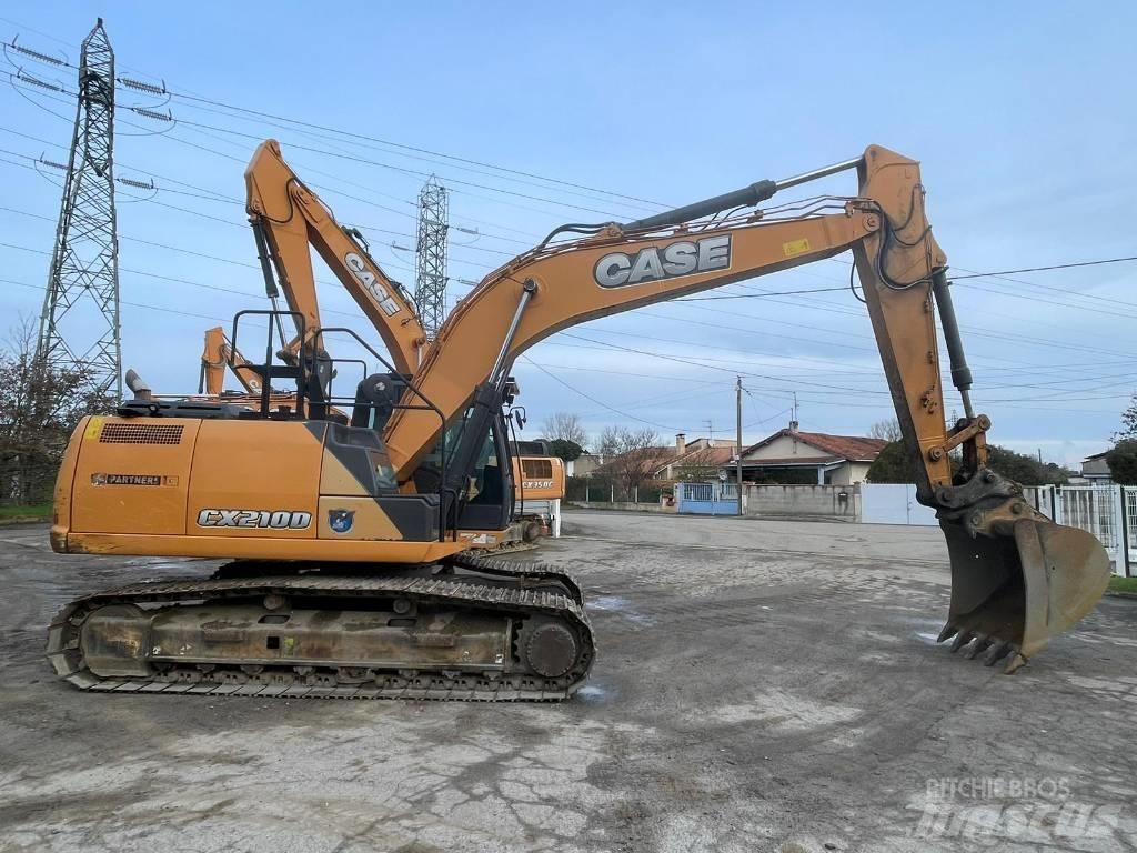 CASE CX 210 D Εκσκαφείς με ερπύστριες