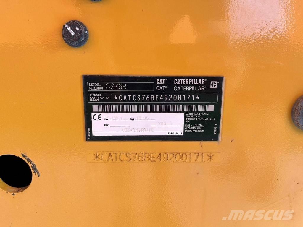 CAT CS 76 B AC Οδοστρωτήρες μονού κυλίνδρου