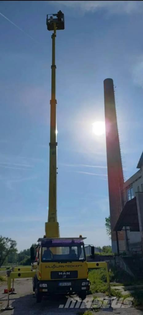 Wumag WT 270 Εναέριες πλατφόρμες τοποθετημένες σε φορτηγό