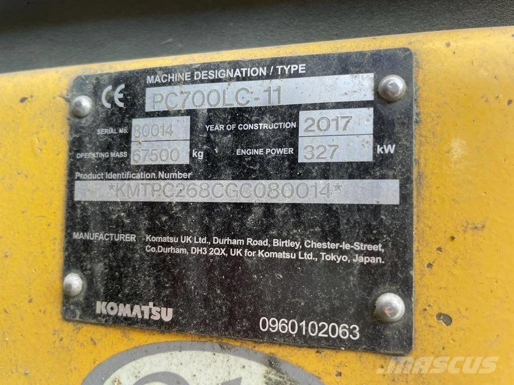 Komatsu PC700LC-11 Εκσκαφείς με ερπύστριες