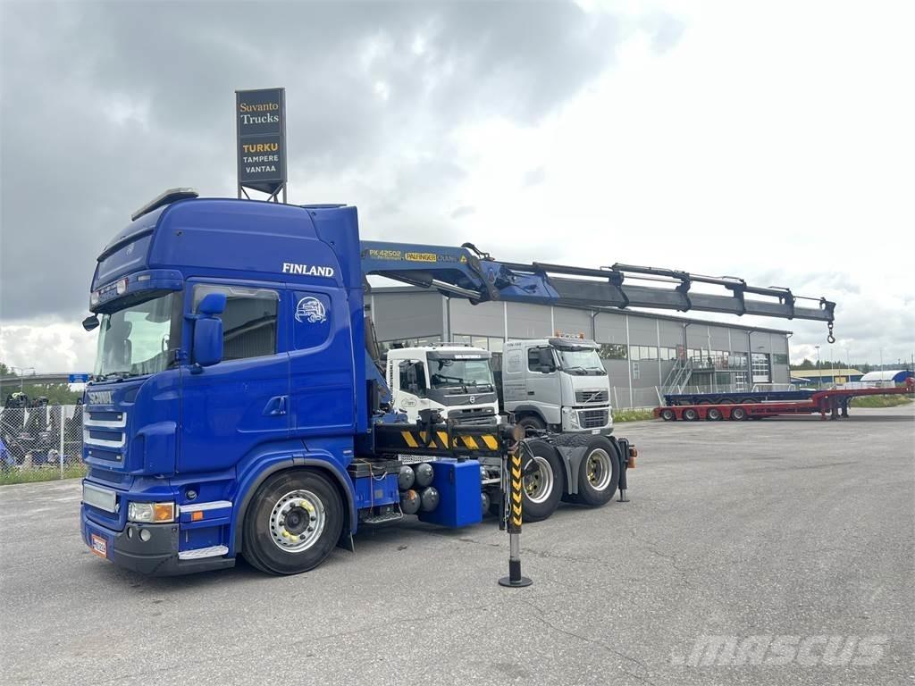 Scania R 560 6X2 Φορτηγά με Γερανό
