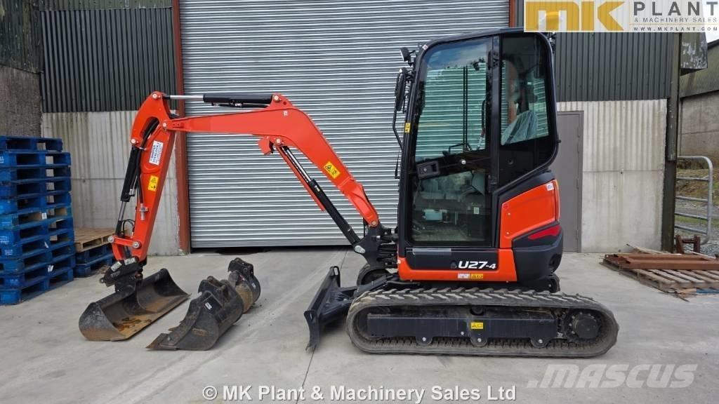 Kubota U 27-4 Εκσκαφάκι (διαβολάκι) < 7t