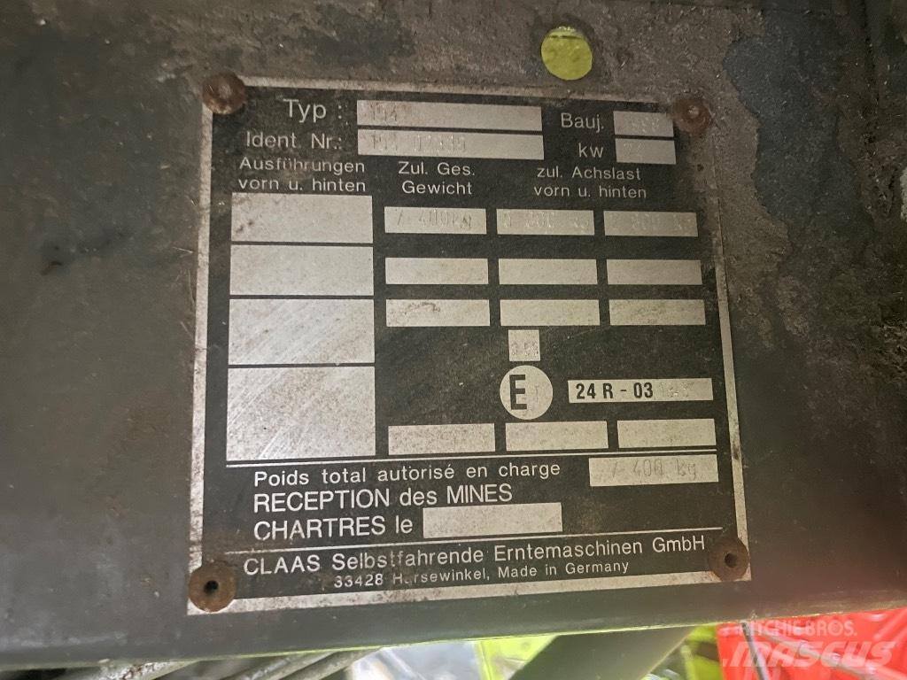 CLAAS 58S Θεριζοαλωνιστικές μηχανές