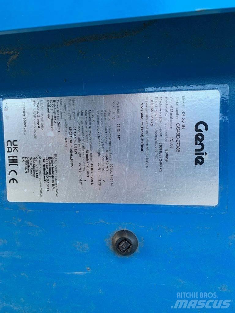 Genie GS-3246 Ανυψωτήρες ψαλιδωτής άρθρωσης