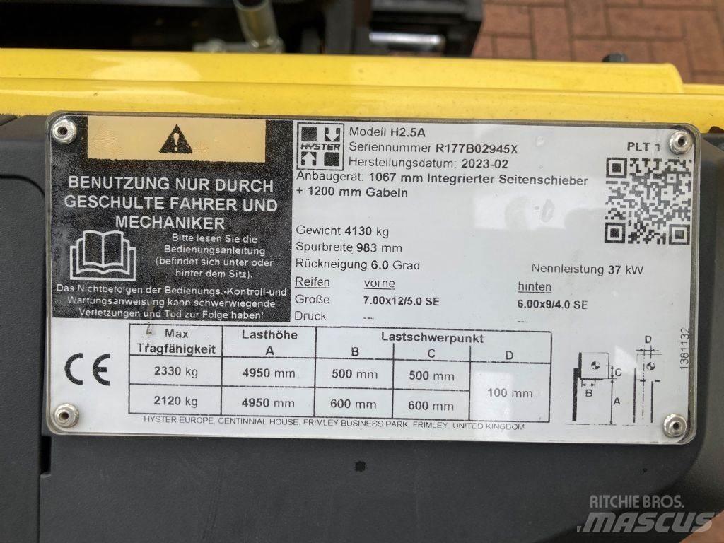 Hyster H 2.5A Πετρελαιοκίνητα Κλαρκ