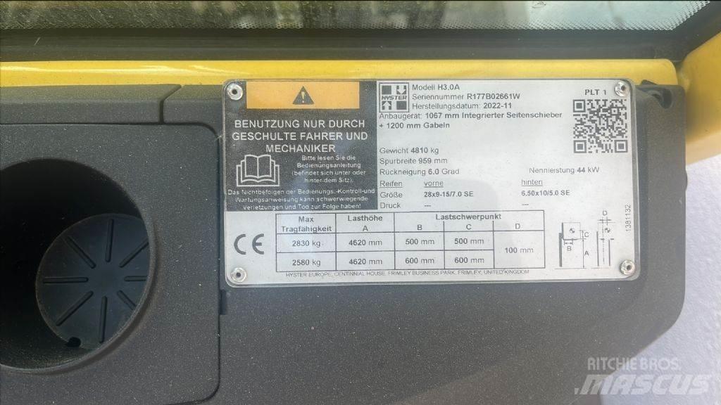 Hyster H 3.0 A Πετρελαιοκίνητα Κλαρκ