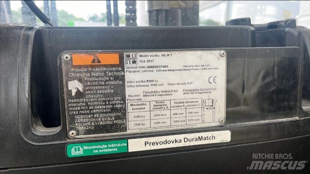 Hyster H 5.0 FT Περονοφόρα ανυψωτικά κλαρκ με φυσικό αέριο LPG