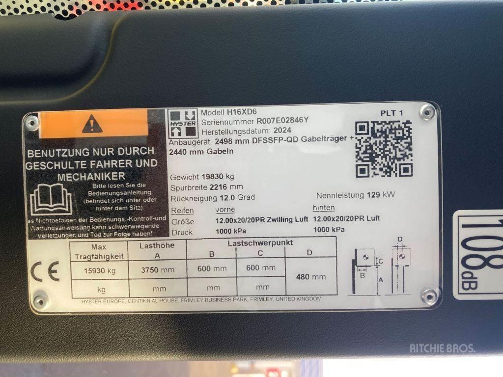 Hyster H16XD6 Πετρελαιοκίνητα Κλαρκ