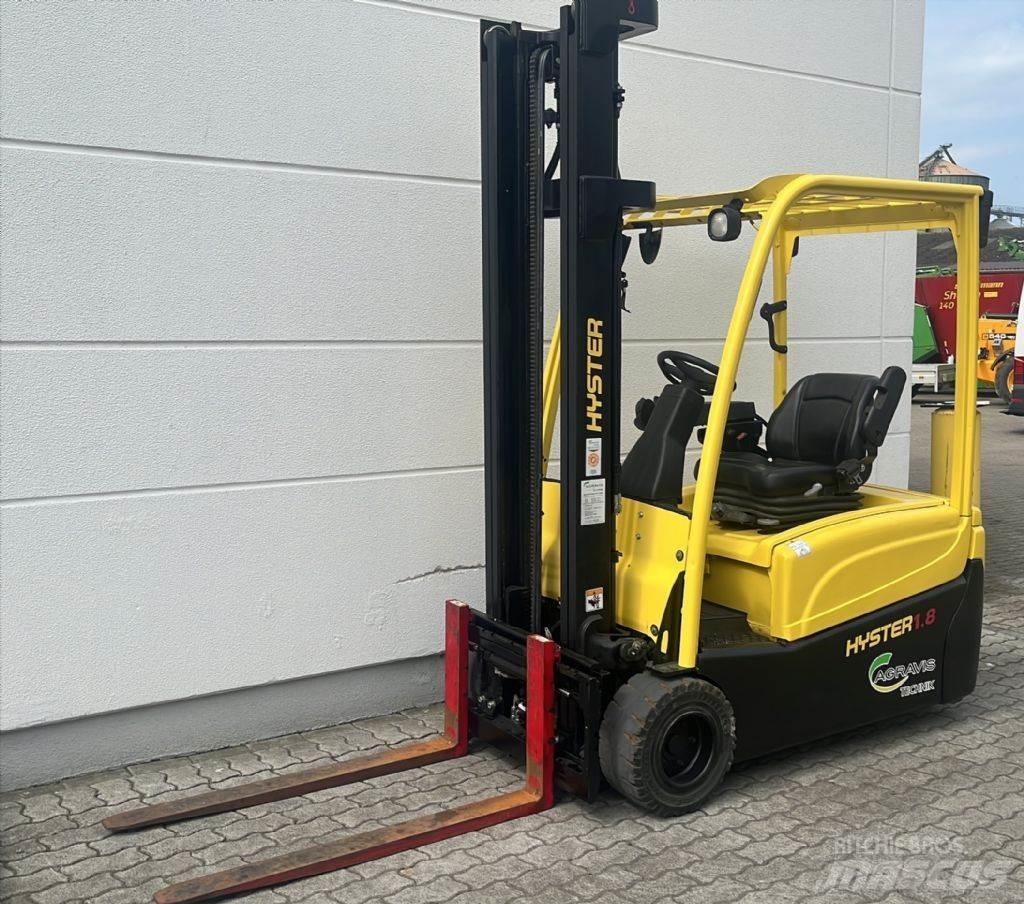 Hyster J 1.8 XNT Ηλεκτρικά περονοφόρα ανυψωτικά κλαρκ