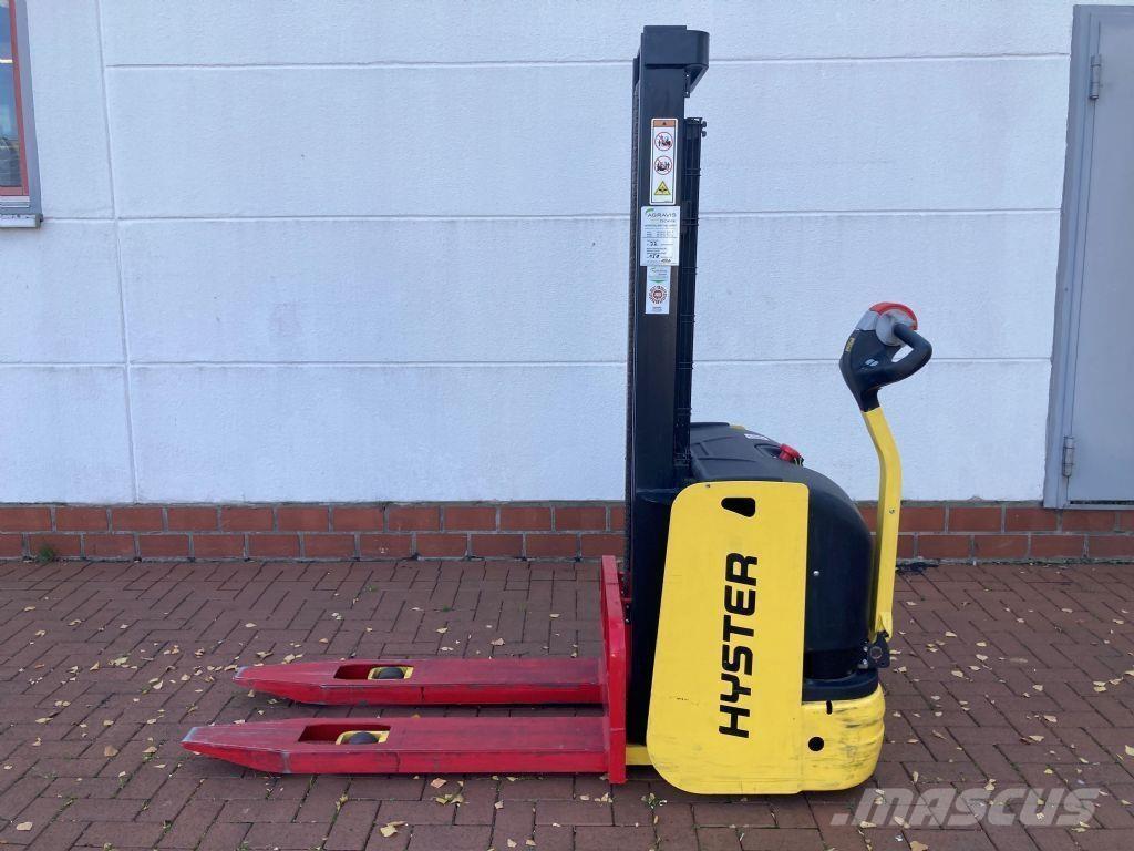 Hyster S 1.0E Παλετοφόρα πεζού χειριστή με ιστό