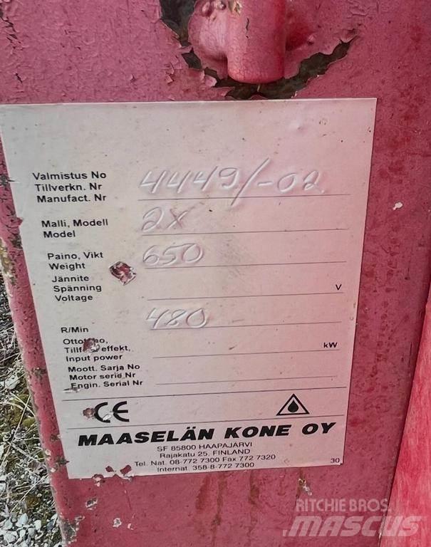 Hakki 2X Διαχωριστές και κόπτες ξυλείας