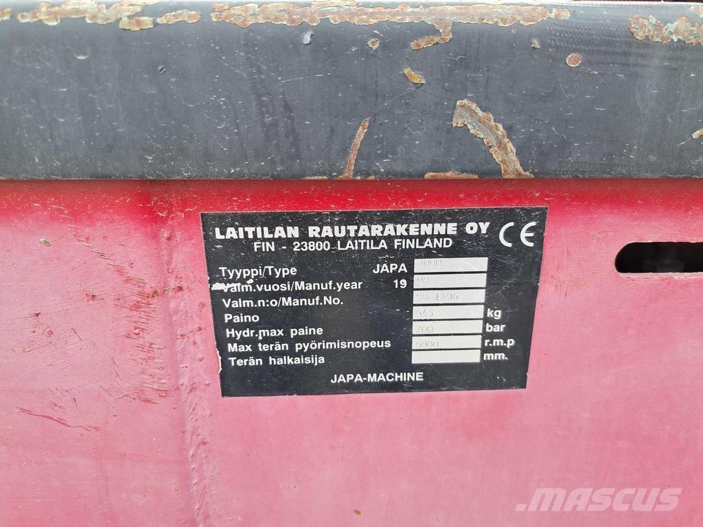 Japa 2000 Διαχωριστές και κόπτες ξυλείας