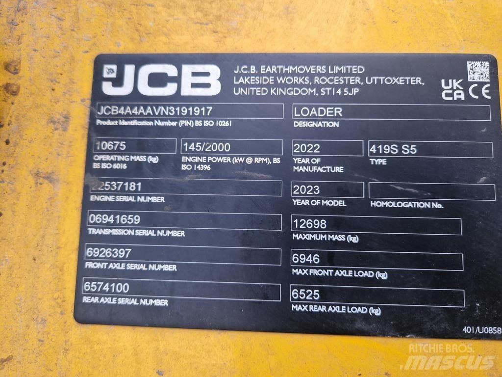 JCB 419S Άλλα γεωργικά μηχανήματα