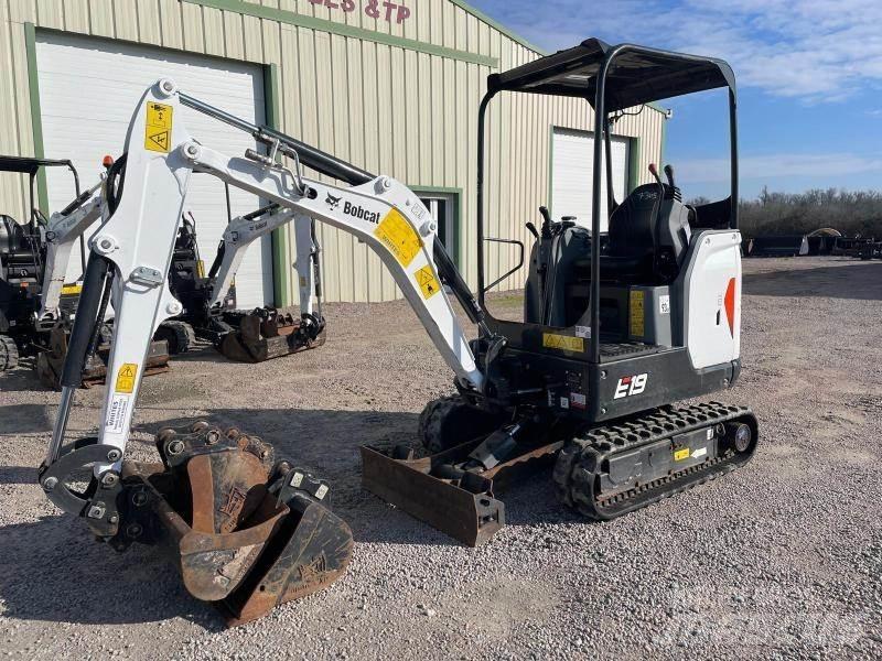 Bobcat E19 Εκσκαφάκι (διαβολάκι) < 7t