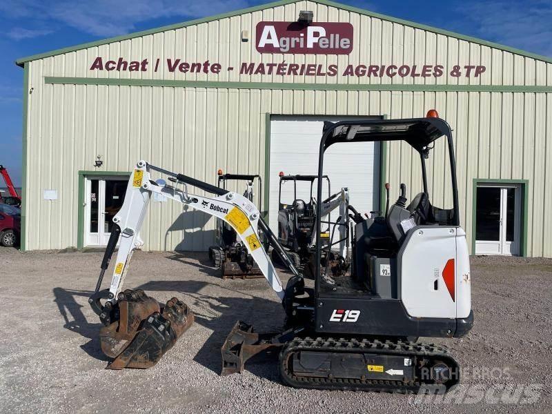 Bobcat E19 Εκσκαφάκι (διαβολάκι) < 7t