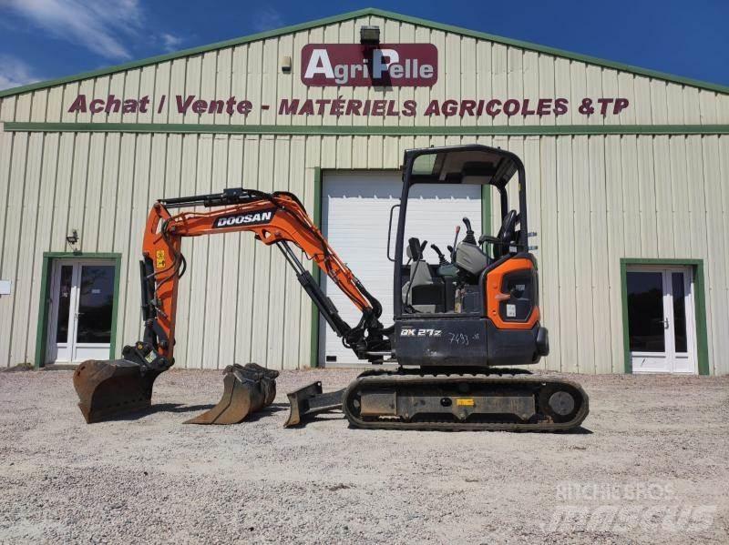 Doosan DX27Z Εκσκαφάκι (διαβολάκι) < 7t