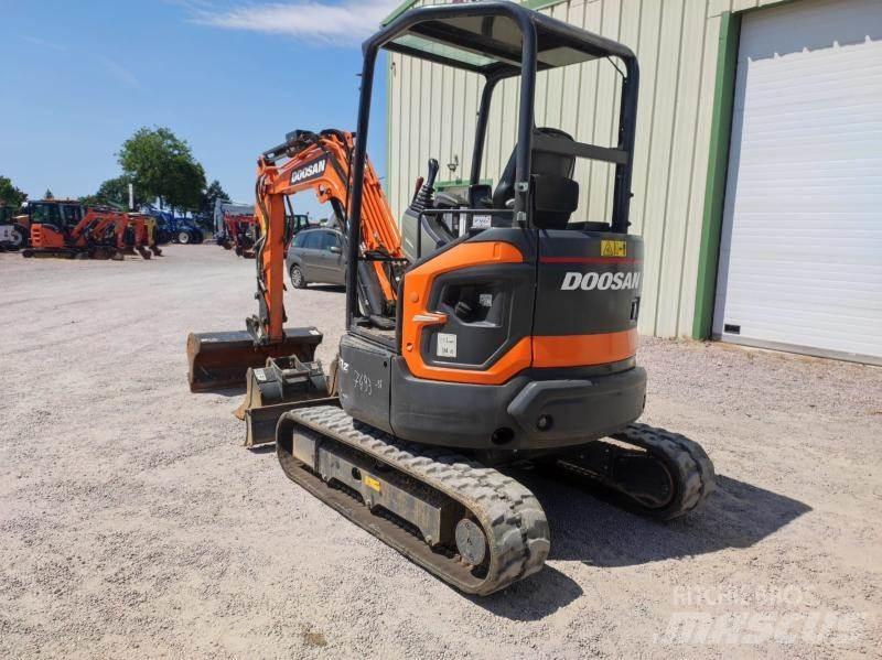 Doosan DX27Z Εκσκαφάκι (διαβολάκι) < 7t