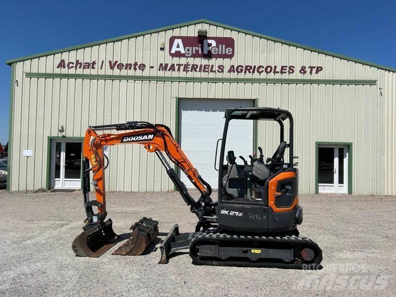 Doosan DX27Z Εκσκαφάκι (διαβολάκι) < 7t