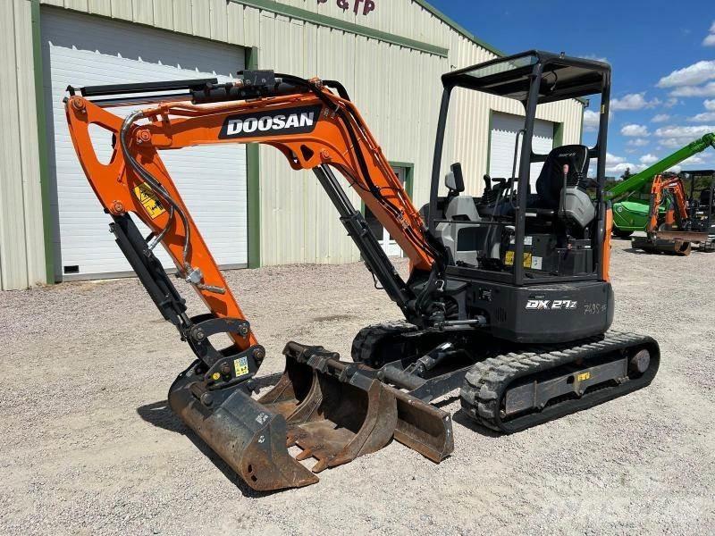 Doosan DX27Z Εκσκαφάκι (διαβολάκι) < 7t