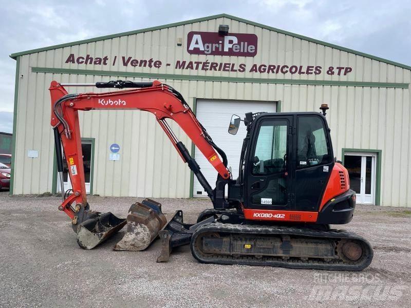 Kubota KX080-4 Εκσκαφάκι (διαβολάκι) < 7t
