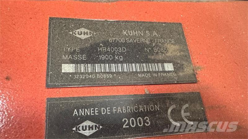 Kuhn HR 4003 Συνδυαστικοί σπορείς