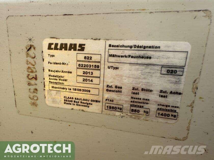 CLAAS DISCO 3050 TRC Τρακτέρ