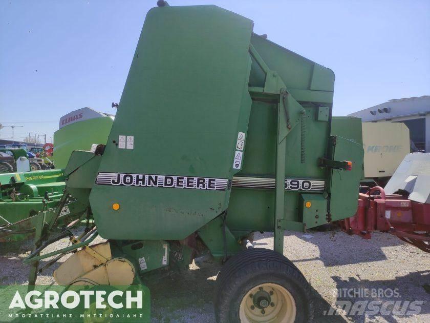 John Deere 590 Πρέσες κυλινδρικών δεμάτων