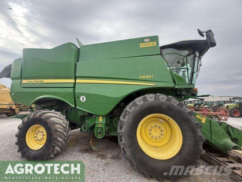 John Deere S660i Τρακτέρ