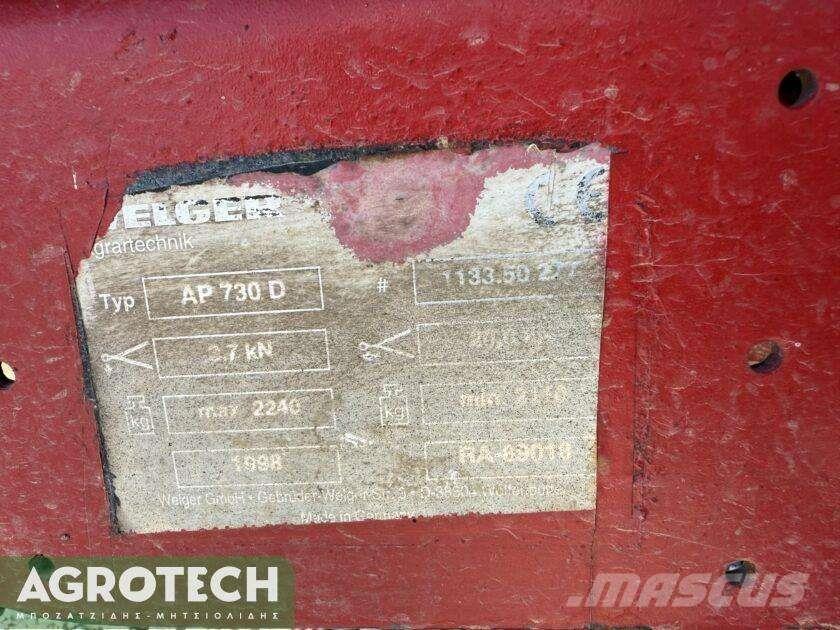 Welger AP 730D Πρέσες κυλινδρικών δεμάτων