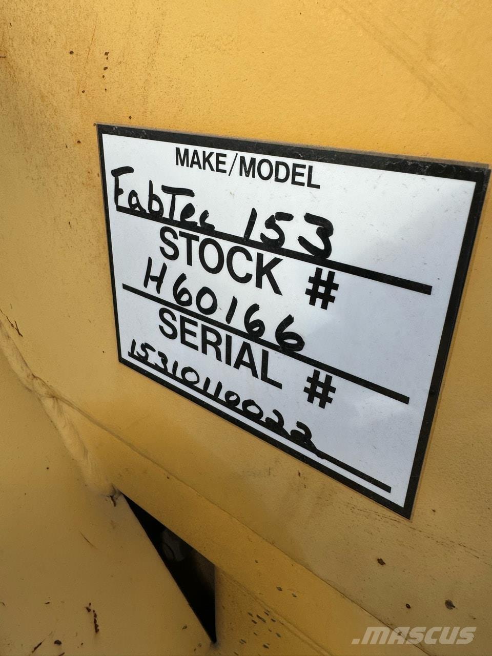 Fabtek 153 Δασοπονία - Άλλα