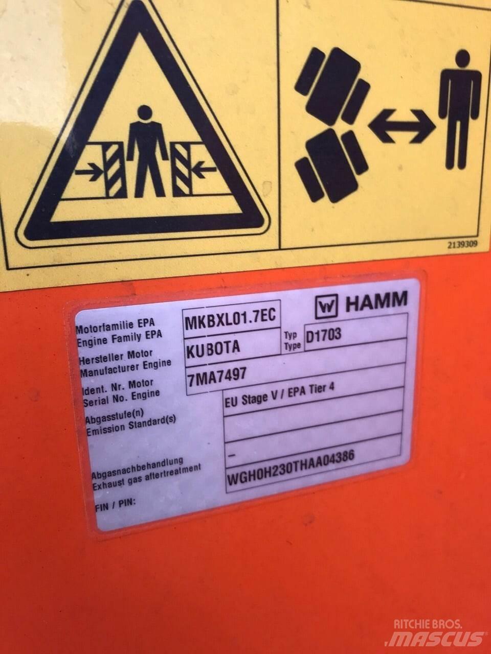 Hamm HD12VV Οδοστρωτήρες διπλού κυλίνδρου