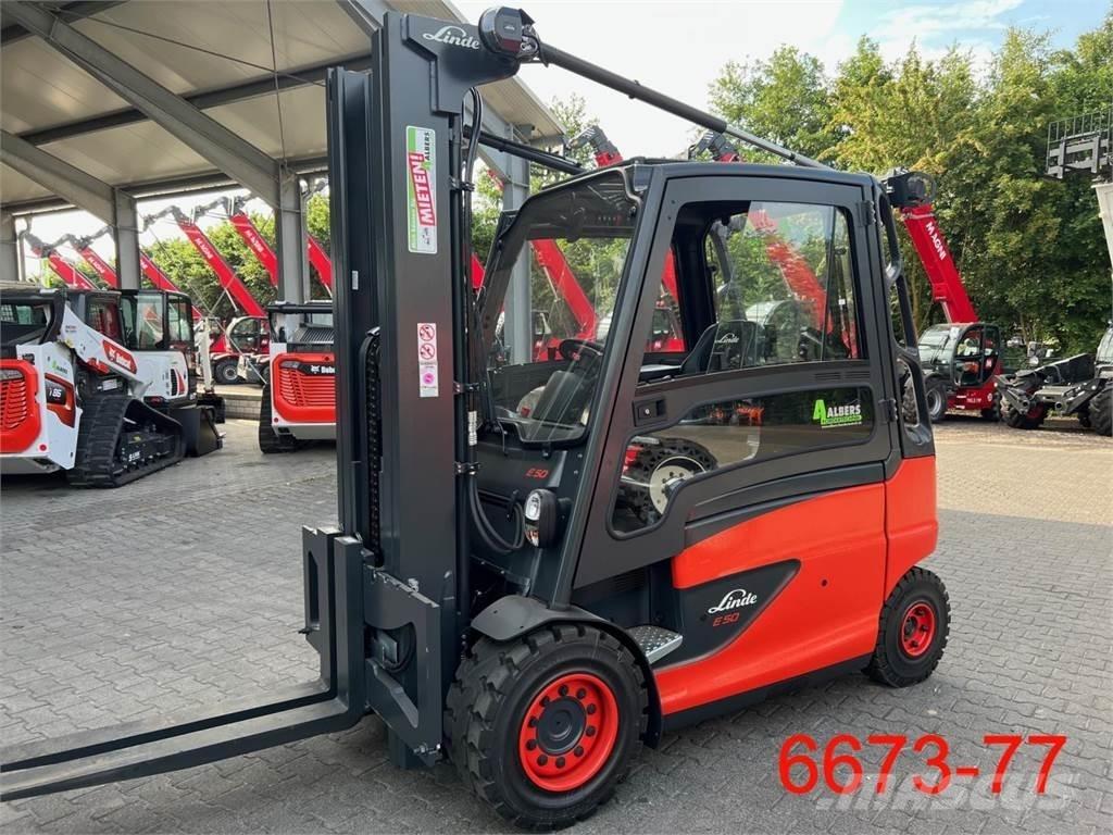 Linde E 50 HL Ηλεκτρικά περονοφόρα ανυψωτικά κλαρκ