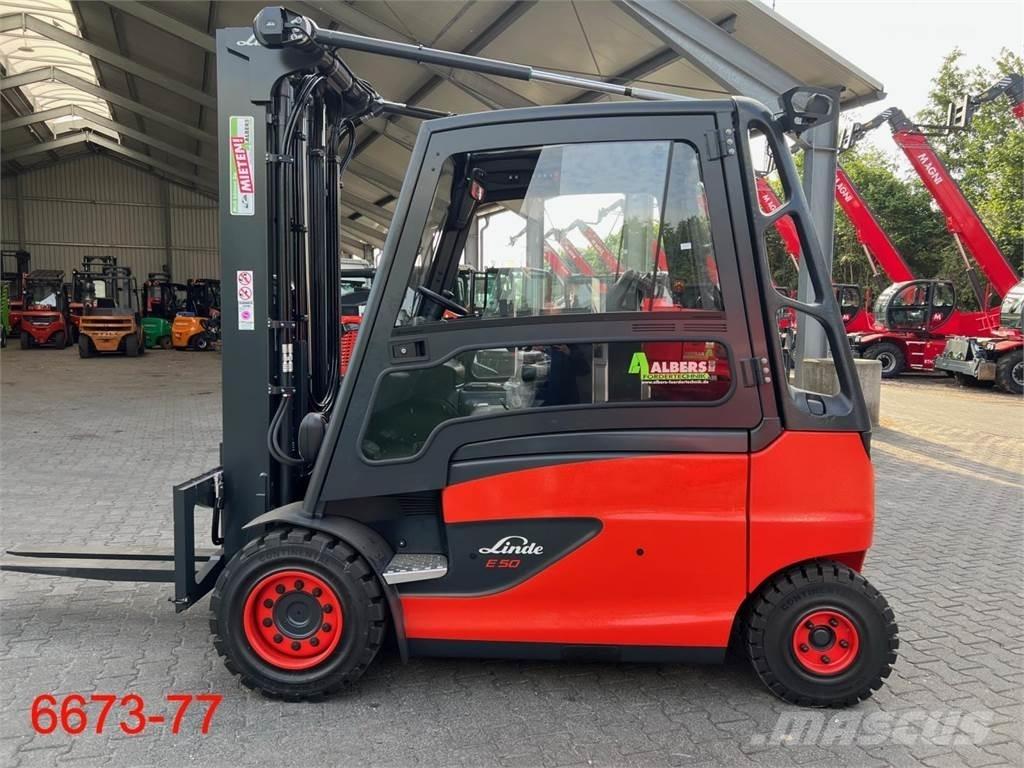 Linde E 50 HL Ηλεκτρικά περονοφόρα ανυψωτικά κλαρκ