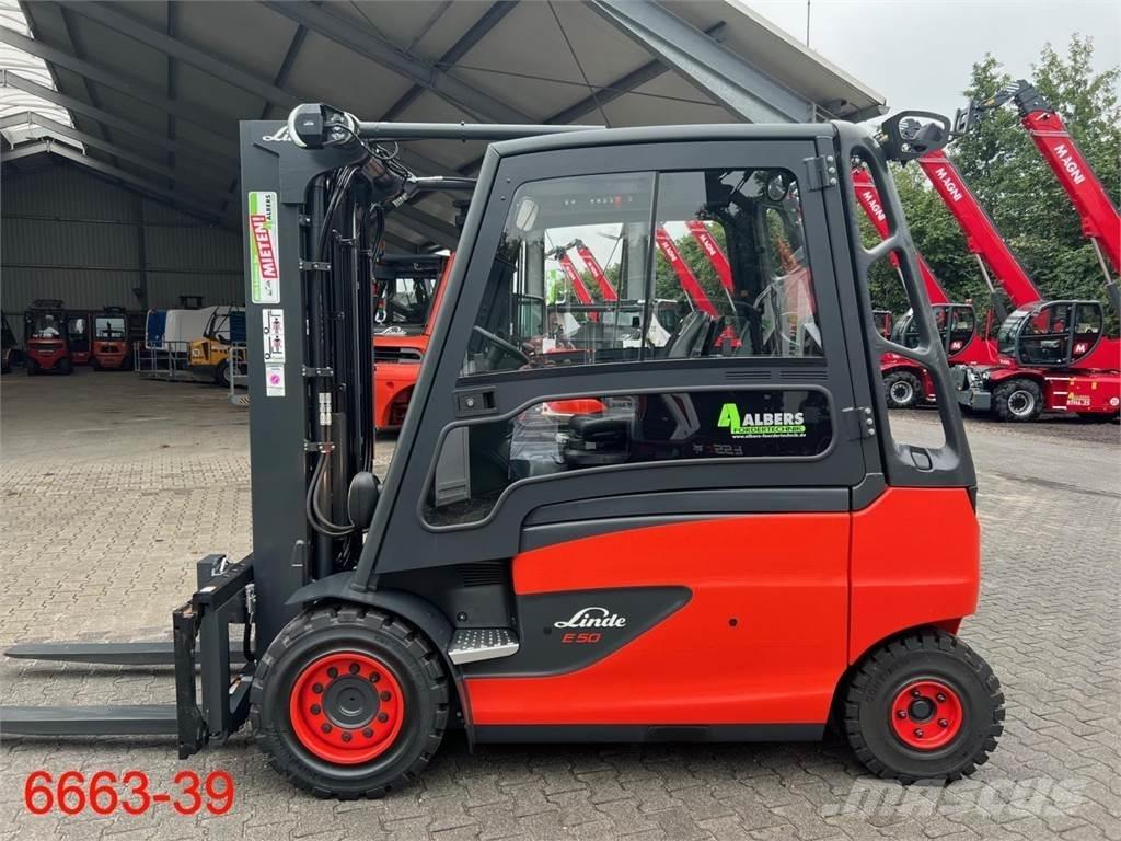 Linde E 50 HL 01 Ηλεκτρικά περονοφόρα ανυψωτικά κλαρκ