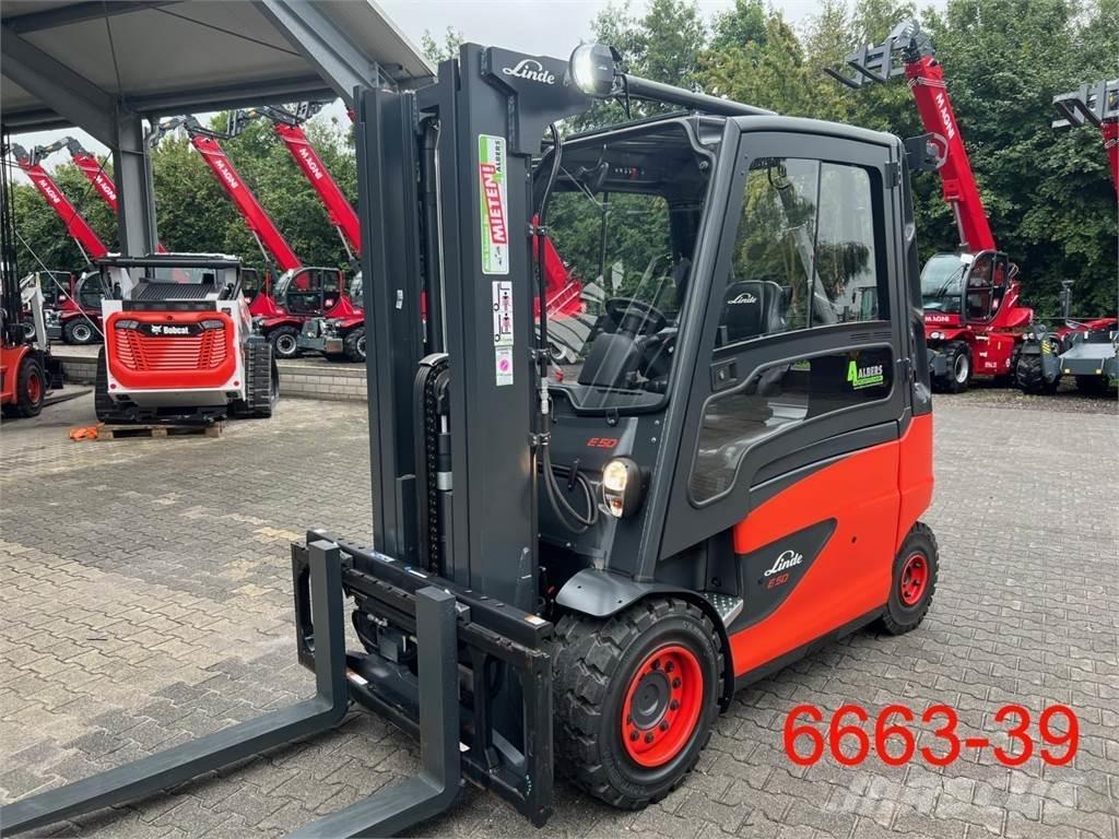 Linde E 50 HL 01 Ηλεκτρικά περονοφόρα ανυψωτικά κλαρκ