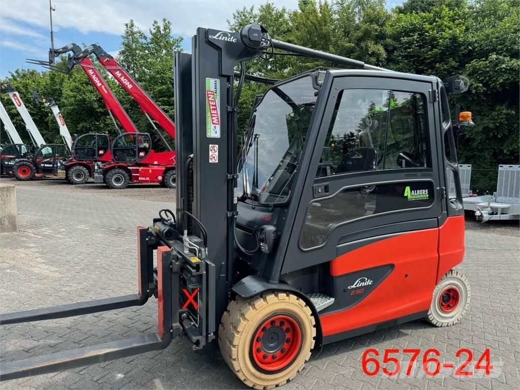 Linde E 50 HL 01 Ηλεκτρικά περονοφόρα ανυψωτικά κλαρκ