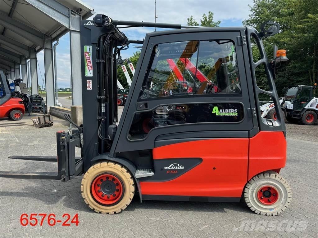 Linde E 50 HL 01 Ηλεκτρικά περονοφόρα ανυψωτικά κλαρκ