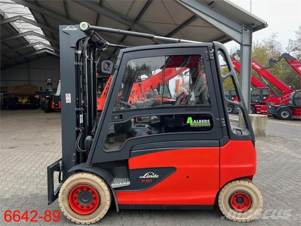 Linde E 50 HL 01 Ηλεκτρικά περονοφόρα ανυψωτικά κλαρκ