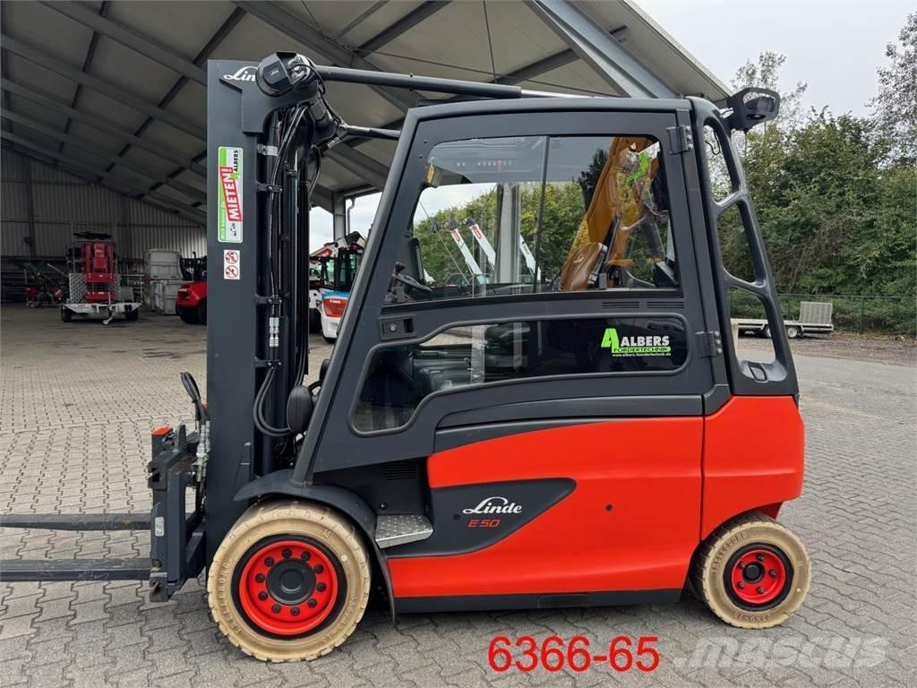 Linde E 50 HL - 01 / 600 Ηλεκτρικά περονοφόρα ανυψωτικά κλαρκ
