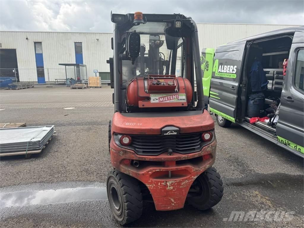 Linde H 35 T 01 Περονοφόρα ανυψωτικά κλαρκ με φυσικό αέριο LPG