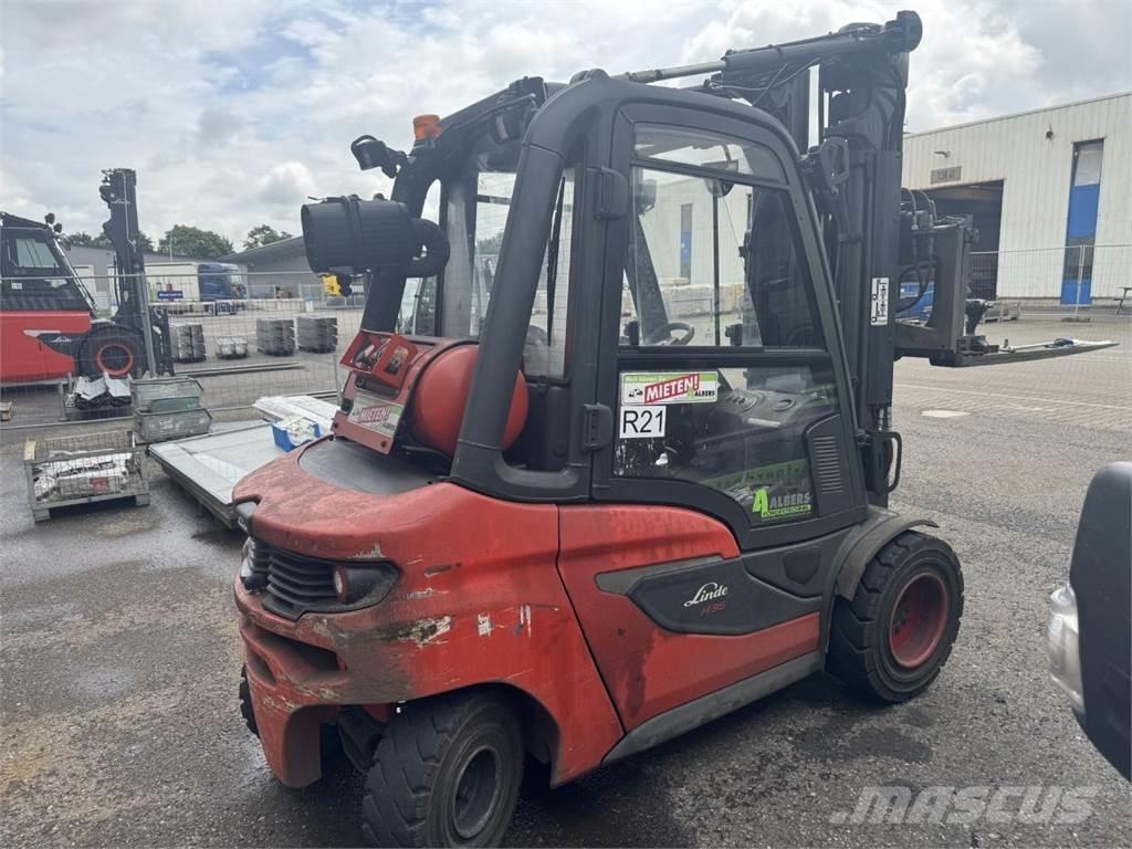 Linde H 35 T 01 Περονοφόρα ανυψωτικά κλαρκ με φυσικό αέριο LPG