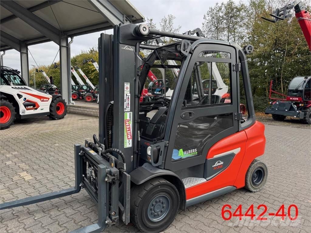 Linde H 35 T 01 Περονοφόρα ανυψωτικά κλαρκ με φυσικό αέριο LPG