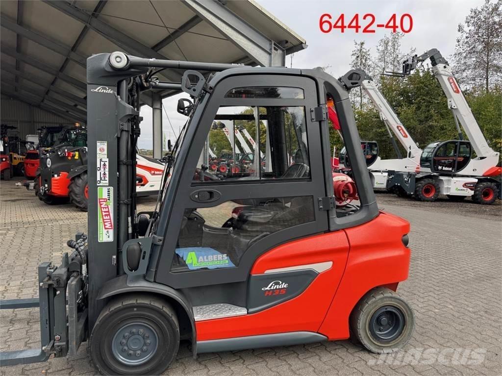 Linde H 35 T 01 Περονοφόρα ανυψωτικά κλαρκ με φυσικό αέριο LPG