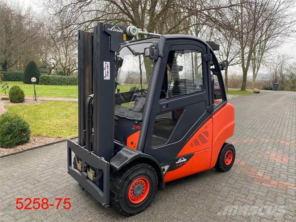 Linde H 35 T 02 Περονοφόρα ανυψωτικά κλαρκ με φυσικό αέριο LPG